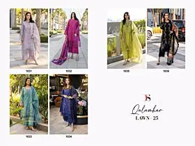 DEEPSY SUITS Qalamkar Lawn 25 with open images