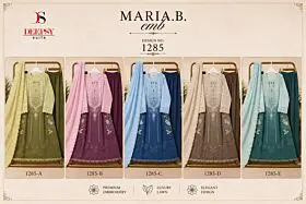DEEPSY SUITS MARIA B EMBROIDERED DNO 1285 READYMADE WITH OPEN IMAGES