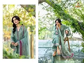 DEEPSY SUITS ELAF CHIKANKARI vol 2 Chiffon Dupatta