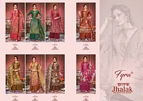 Fyra JHALAK Muslin cotton suits