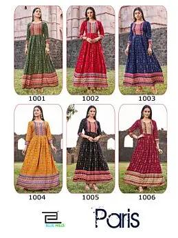 PARIS RAYON Readymade Kurti