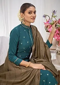 Mariyum Arts Kashida Stitched