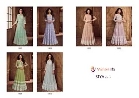 Vamika Nx SIYA VOL 2 PURE GEORGETTE LONG Anarkali Gown