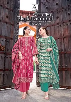 ALOK SUITS BLACK DIAMOND VOL 9