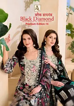 ALOK SUITS BLACK DIAMOND 14