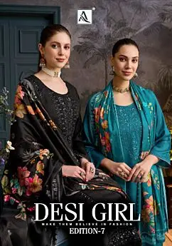 ALOK SUITS DESI GIRL VOL 7
