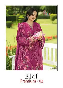 SHREE FABS ELAF PREMIUM VOL 2 CHIFFON DUPATTA