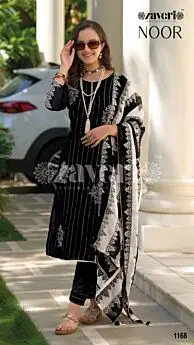 Zaveri BLACK WHITE NOOR Readymade