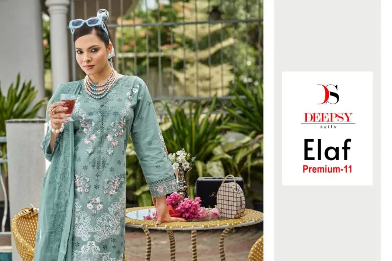 Deepsy Suits Elaf Premium 11 Luxury Lawn