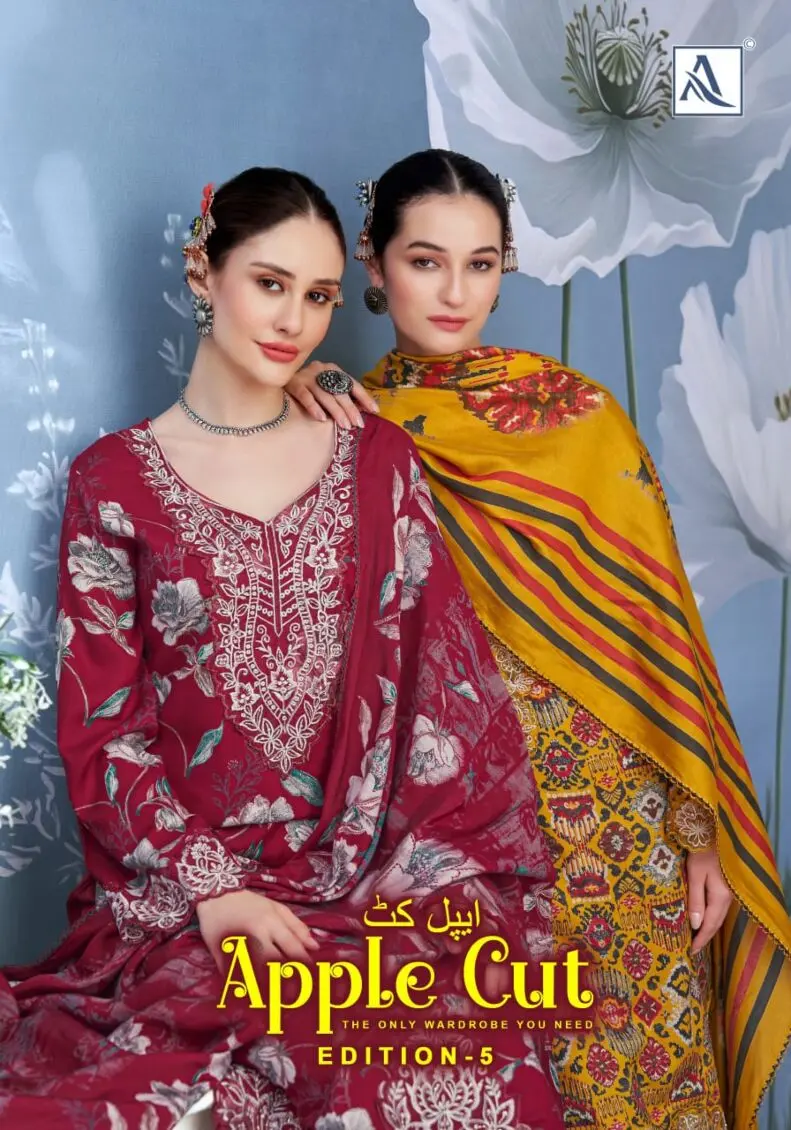 Alok Suit Apple Cut Edition 5 Viscose Rayon Suits