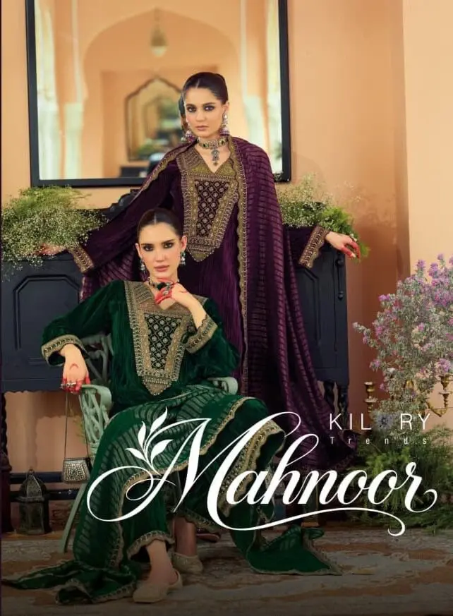 Kilory Trends Mahnoor Velvet Suits