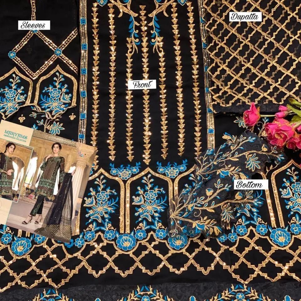 Shree Fabs Maryams Embroidered Collection