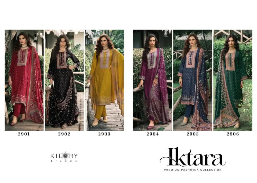 Kilory Trends Iktara six-design catalogue sheet