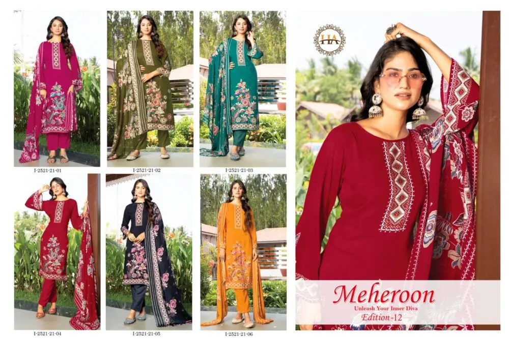 ALOK SUITS HARSHIT MEHEROON 12