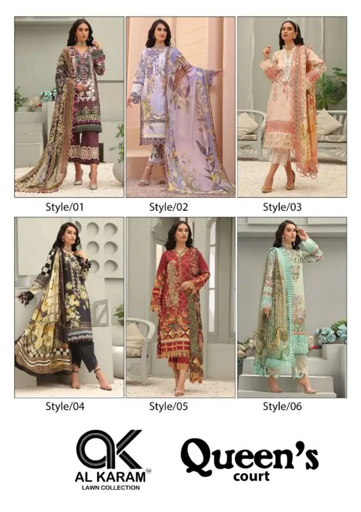 AL KARAM QUEEN’S COURT PRINTED COLLECTION