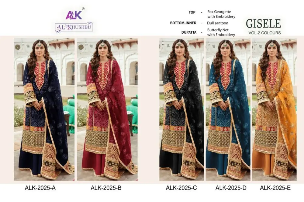 AL Khushbu Gisele Vol 2 Colors with Open Image