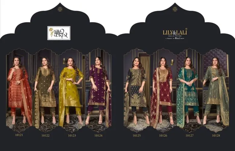Lily and Lali Silk Kari Vol 2 Stitched