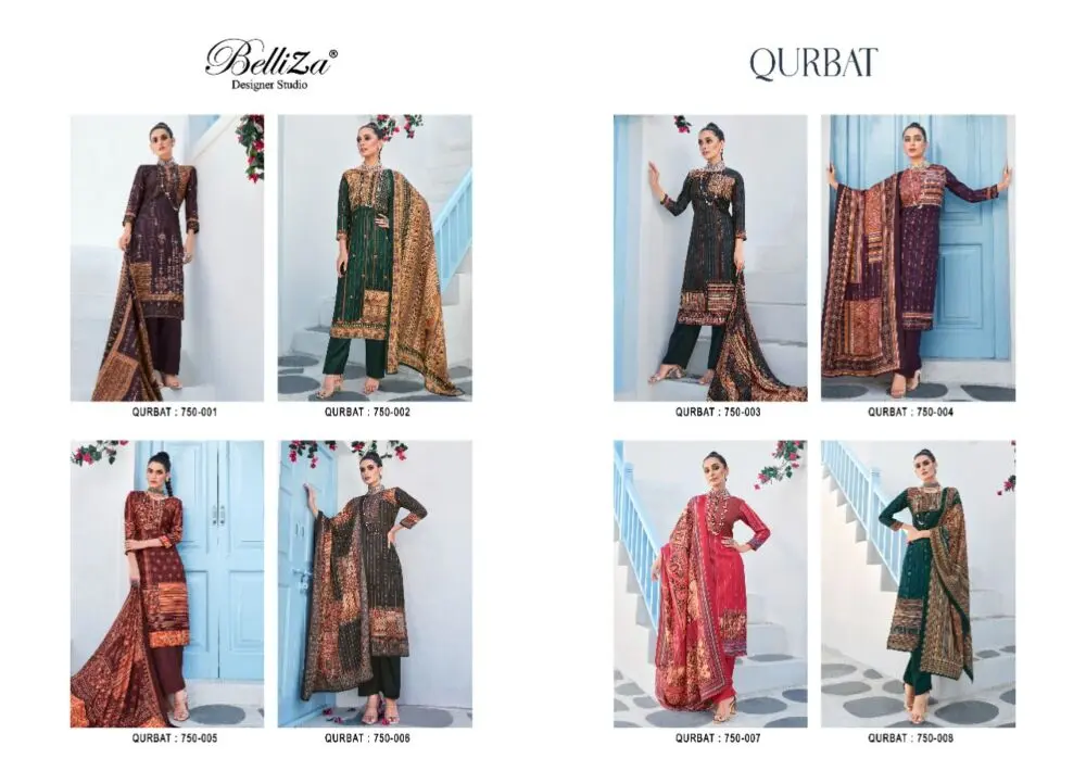 BelliZa QURBAT premium pashmina collection
