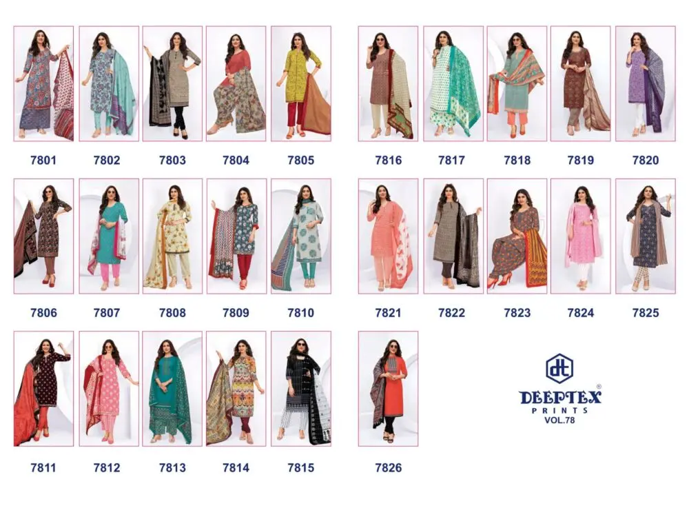 Deeptex Miss India Vol 78