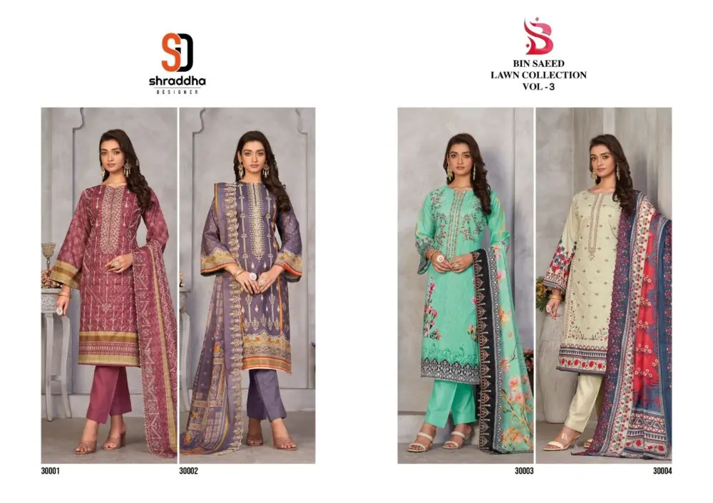 SHARADDHA DESIGNER BIN SAEED VOL 3