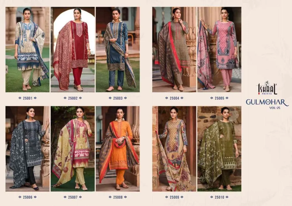 ISHAAL Prints GULMOHAR vol 25