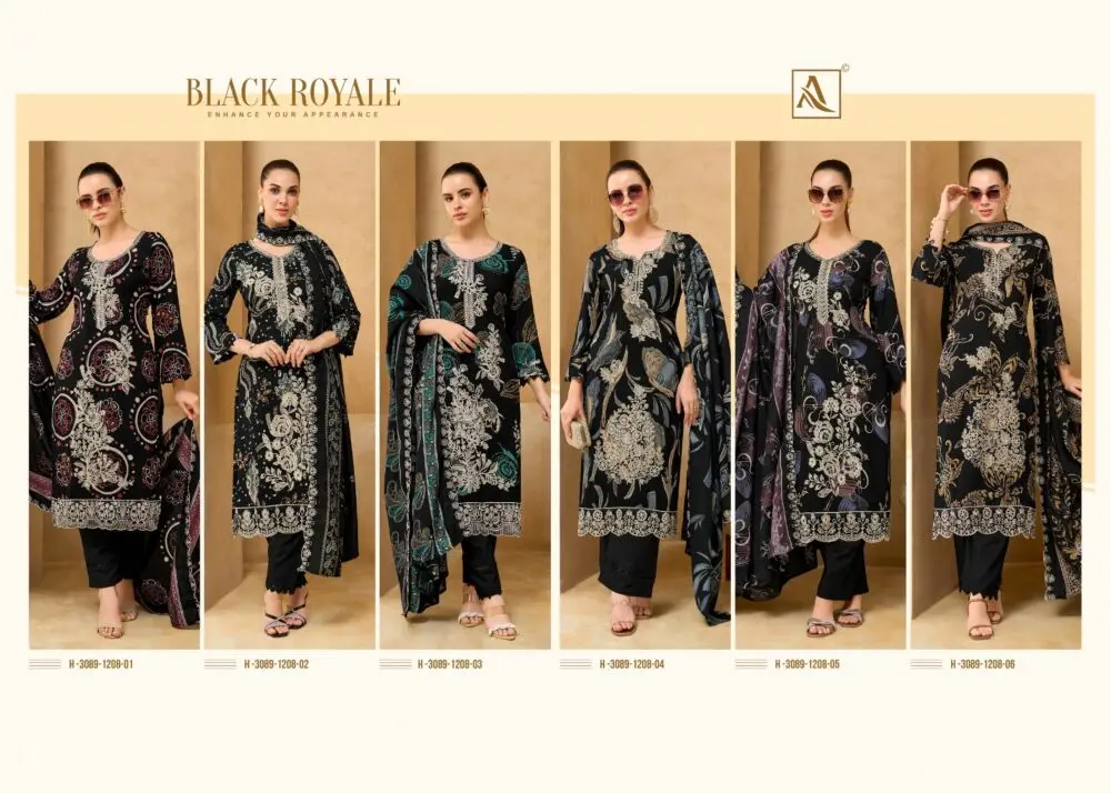 ALOK SUITS BLACK ROYALE