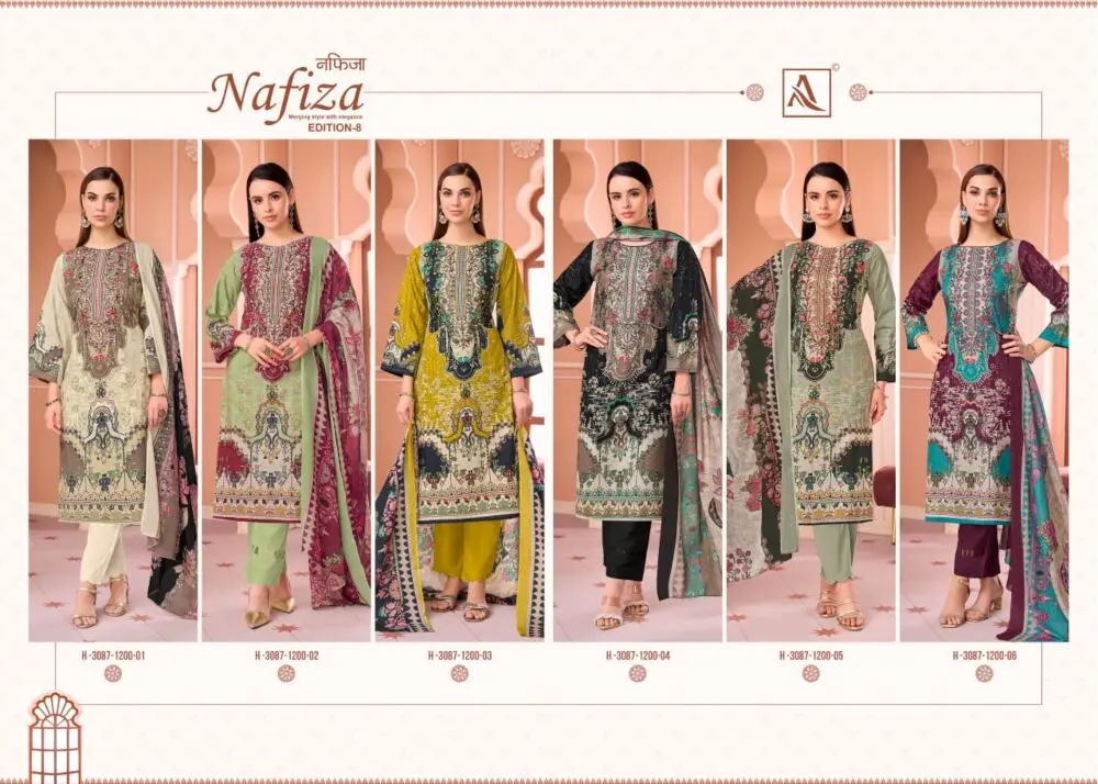 ALOK SUITS NAFIZA VOL 8