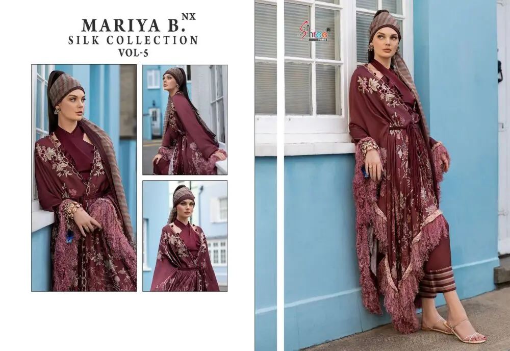 Buy Wholesale Maria B Sateen & Satin Suits | Solanki Textiles