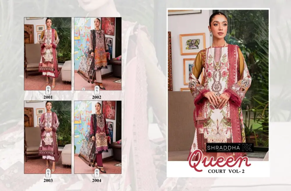 SHARADDHA NX Queen court vol 2 Cotton Dupatta