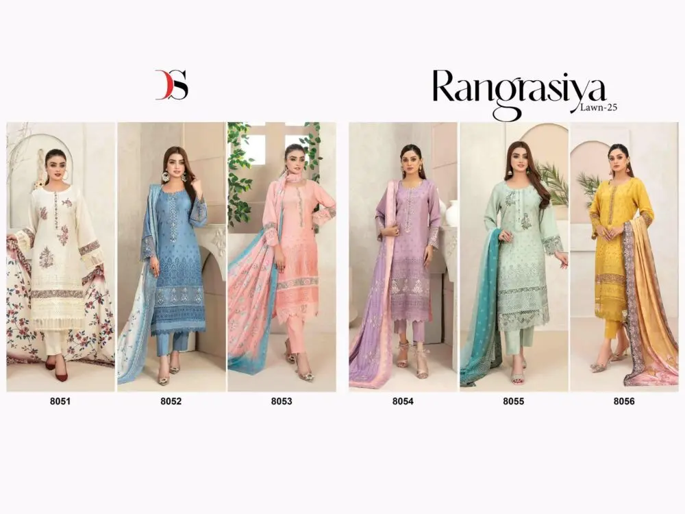 DEEPSY SUITS Rangrasiya Lawn 25 with open images