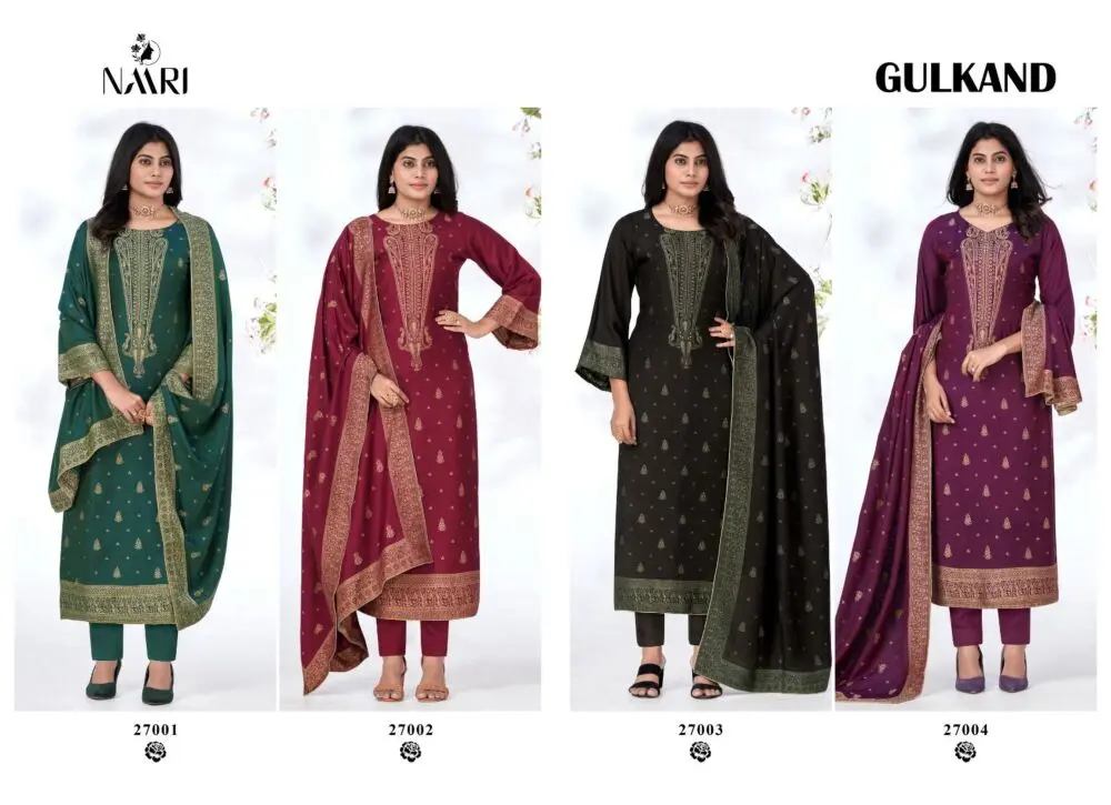 NAARI GULKAND Viscose Pashmina Jacquard