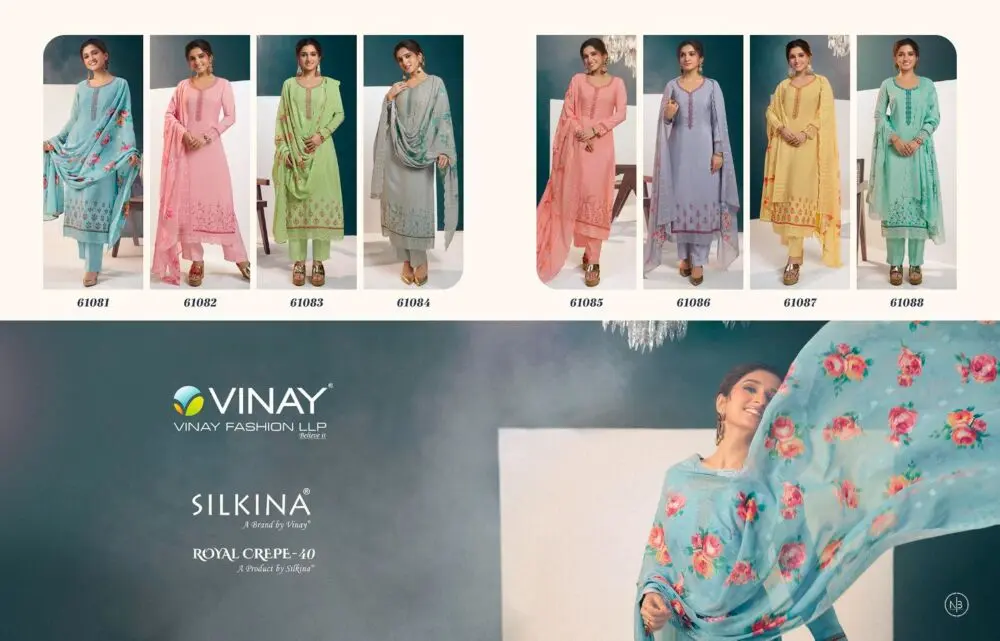Vinay Silkina Royal Crepe vol 40