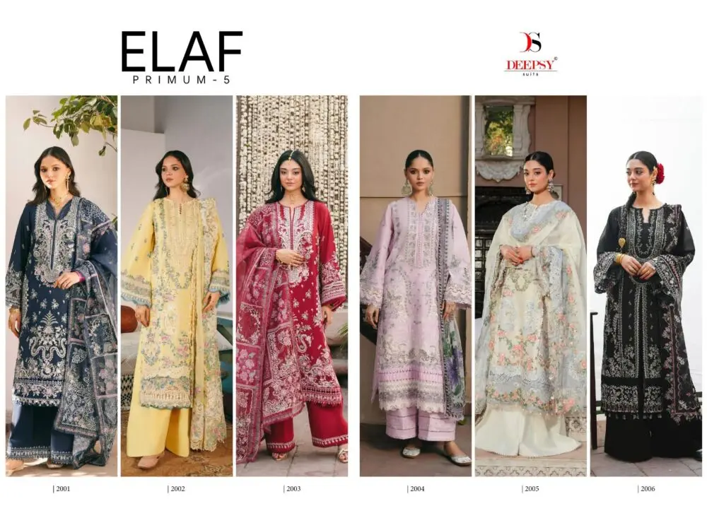 DEEPSY SUITS ELAF PREMIUM LUXURY LAWN 5