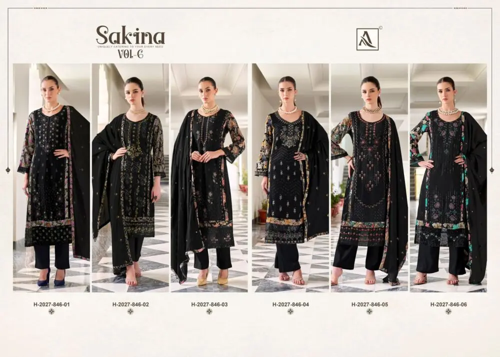 ALOK SUITS SAKINA VOL 6