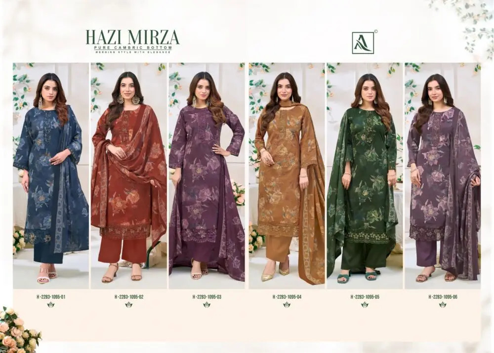 ALOK SUITS HAZI MIRZA