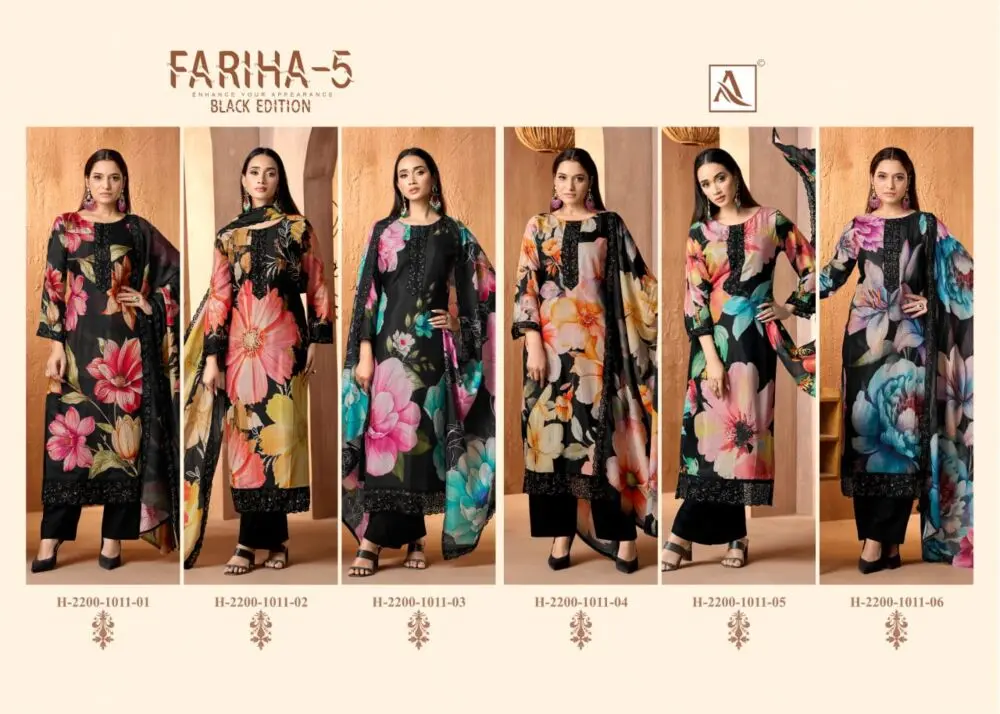 ALOK SUITS FARIHA 5