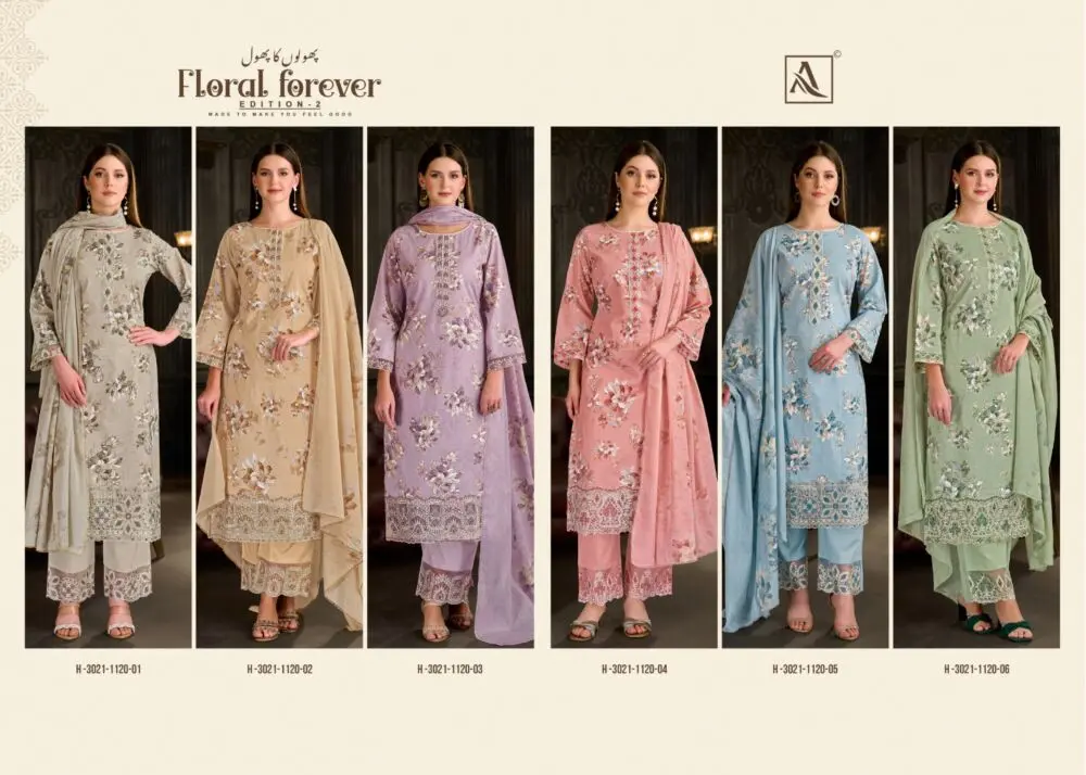 ALOK SUITS FLORAL FOREVER 2