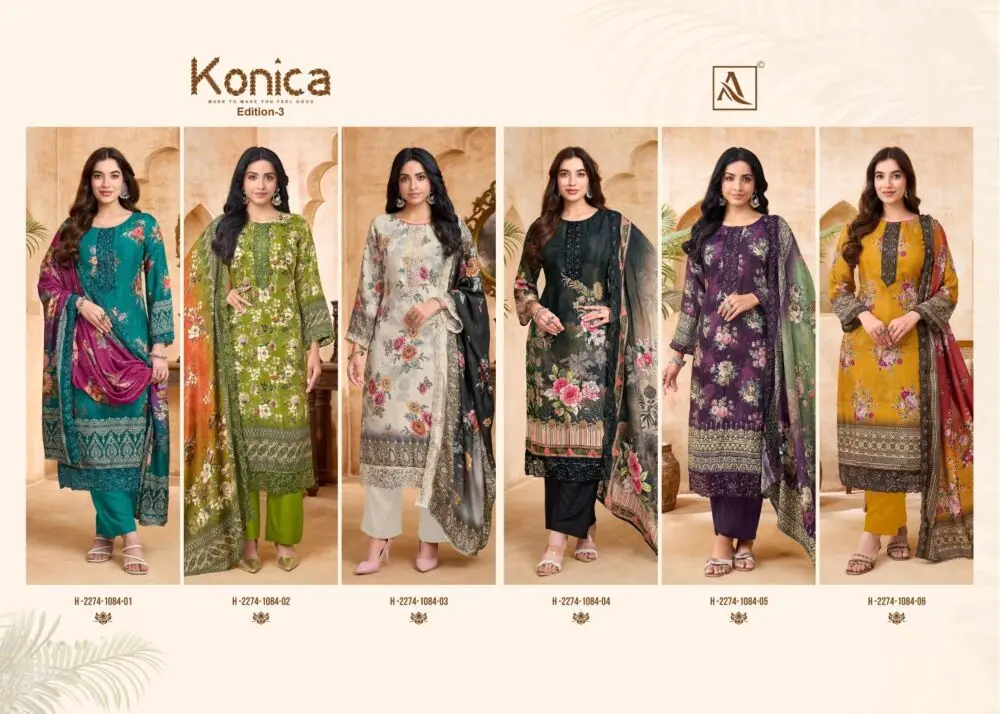 ALOK SUITS KONICA VOL 3
