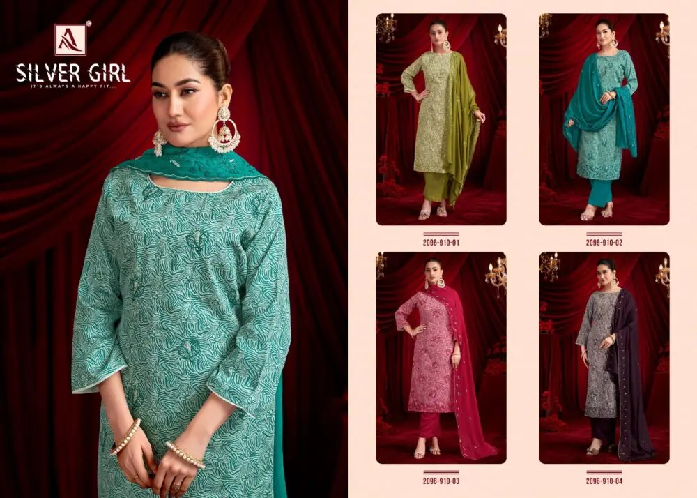 ALOK SUITS SILVER GIRL