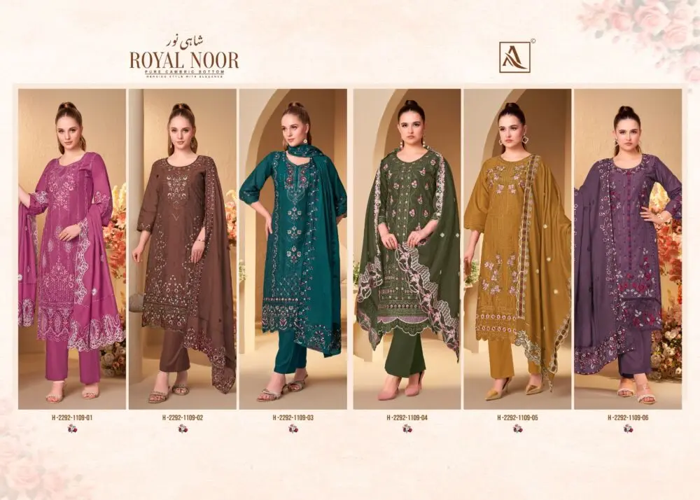 ALOK SUITS ROYAL NOOR