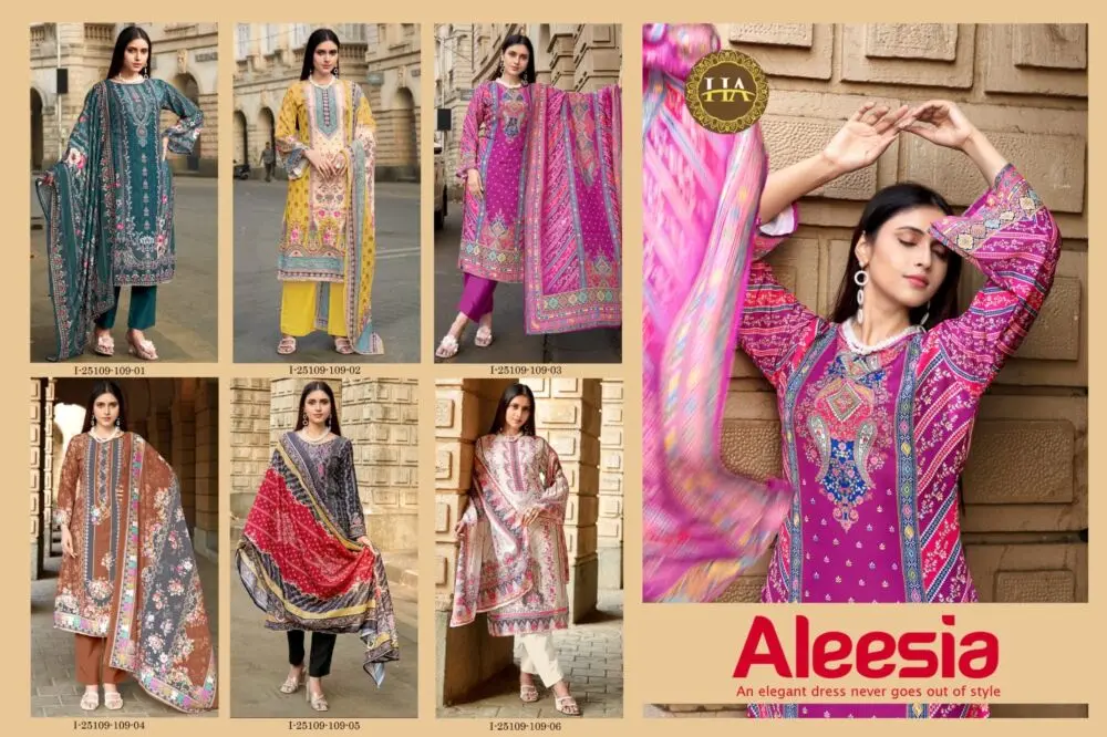 ALOK SUITS HARSHIT ALEESIA