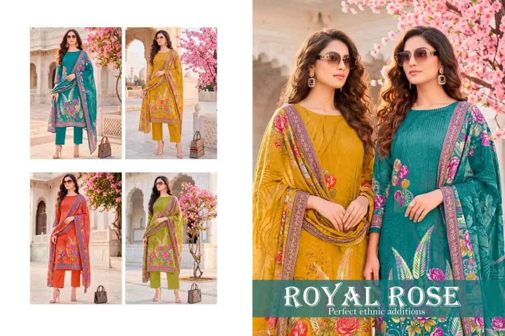 ALOK SUITS HARSHIT ROYAL ROSE
