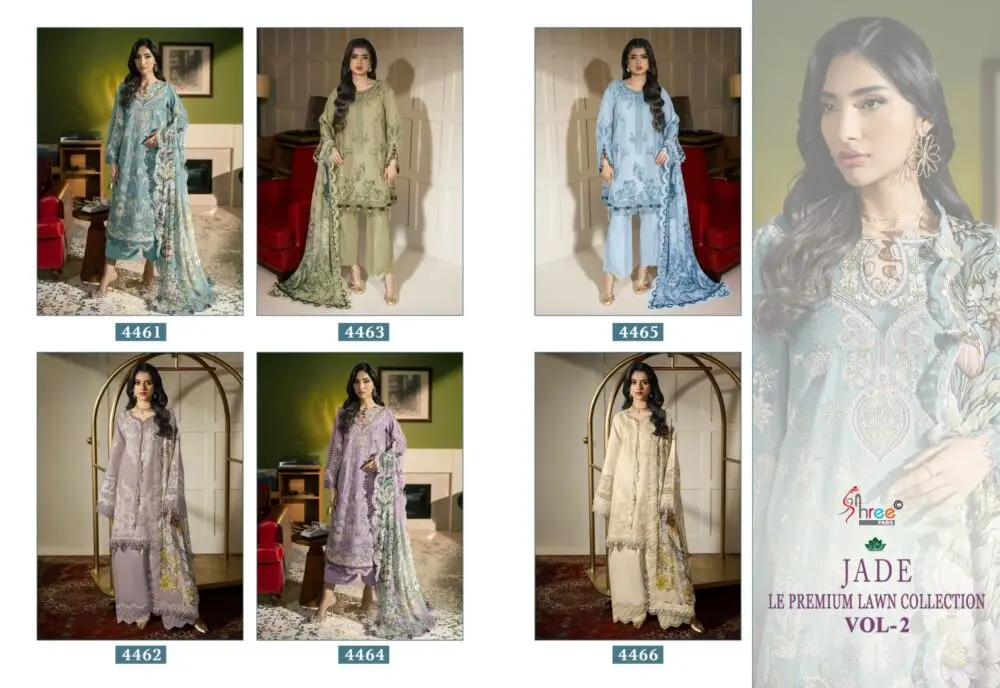 SHREE FABS JADE LE PREMIUM LAWN COLLECTION VOL 2 CHIFFON DUPATTA