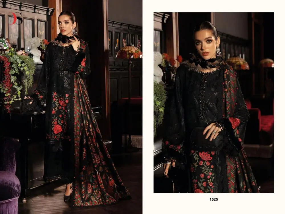 美品♡MARIA FULL SUIT ブラック値下げ不可 DEEPSY SUITS MARIA B LUXE 25 2 CHIFFON DUPATTA Buy Wholesale