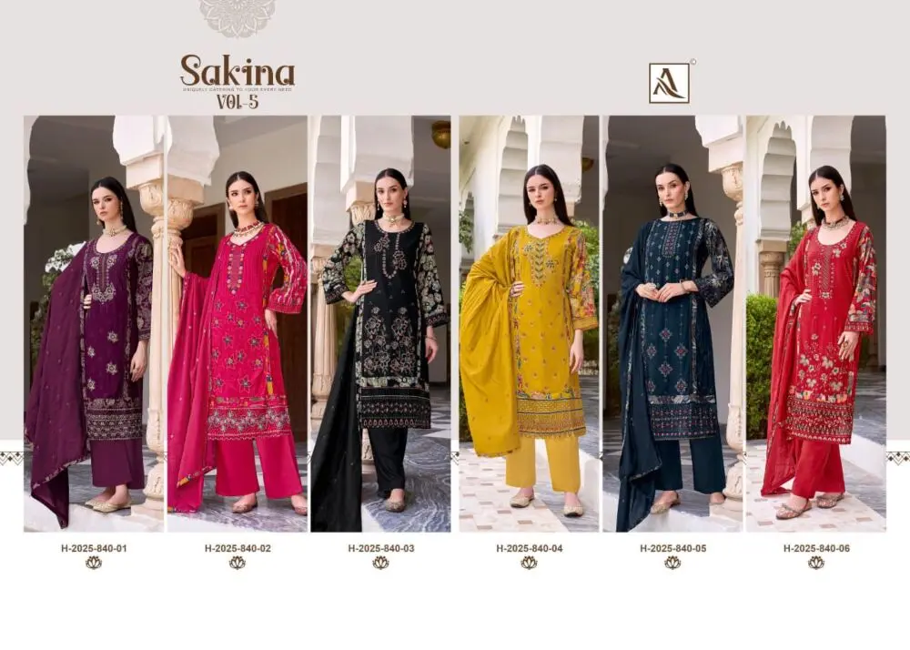 ALOK SUITS SAKINA VOL 5