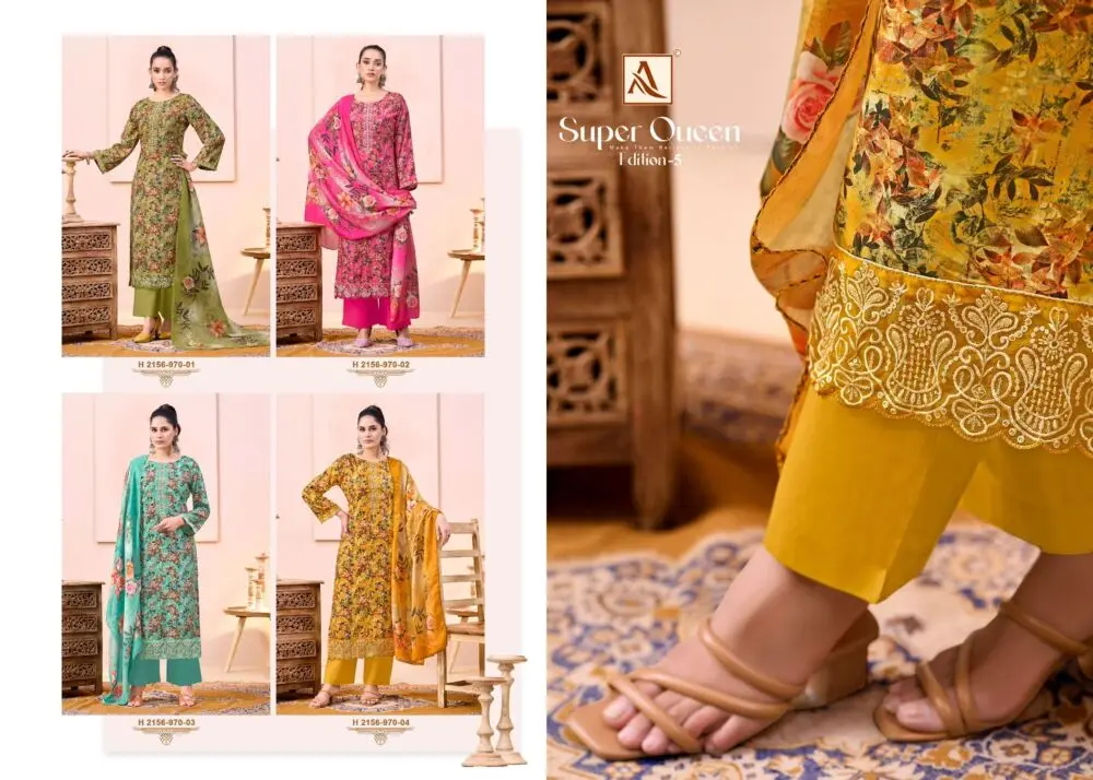 ALOK SUITS SUPER QUEEN VOL 5