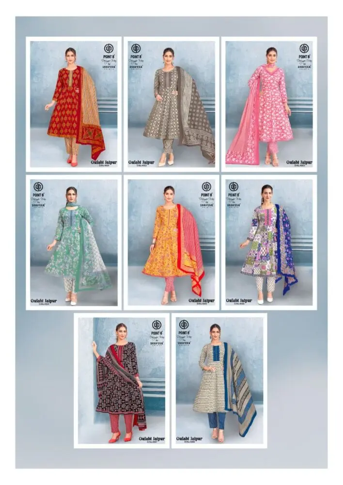 DEEPTEX GULABI JAIPUR VOL 4 READYMADE