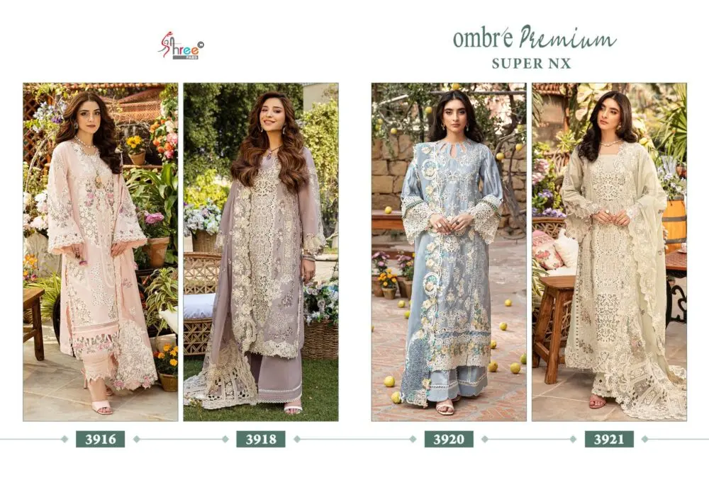 SHREE FABS Ombre premium SUPER NX with open images