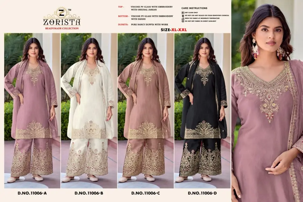ZORISTA REDAYMADE COLLETION DNO 11006 ABCD