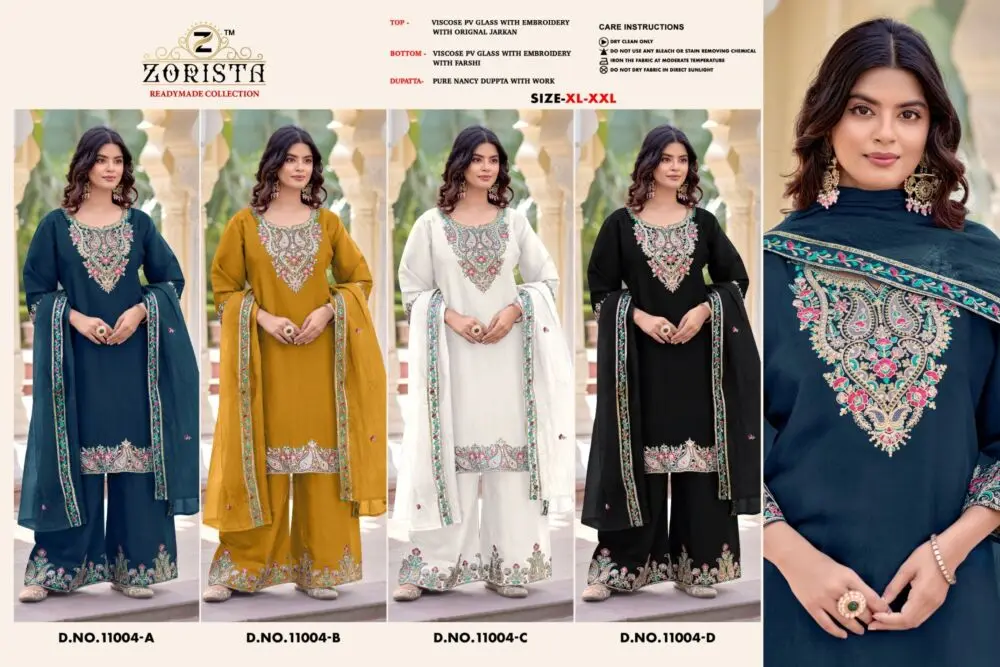 ZORISTA REDAYMADE COLLETION DNO 11004 ABCD